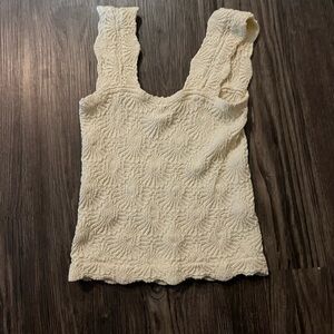 Free people love letter cami in ivory
